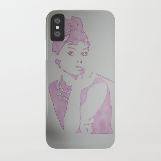 Audrey Hepburn iPhone Case