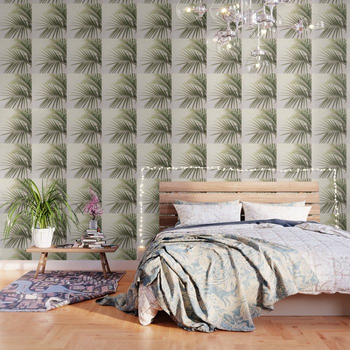 Sun-kissed Palm Wallpaper