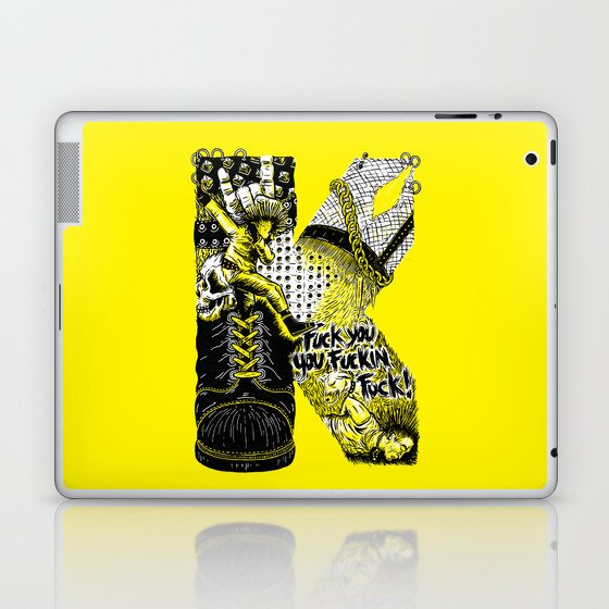 K – Punk Laptop & iPad Skin