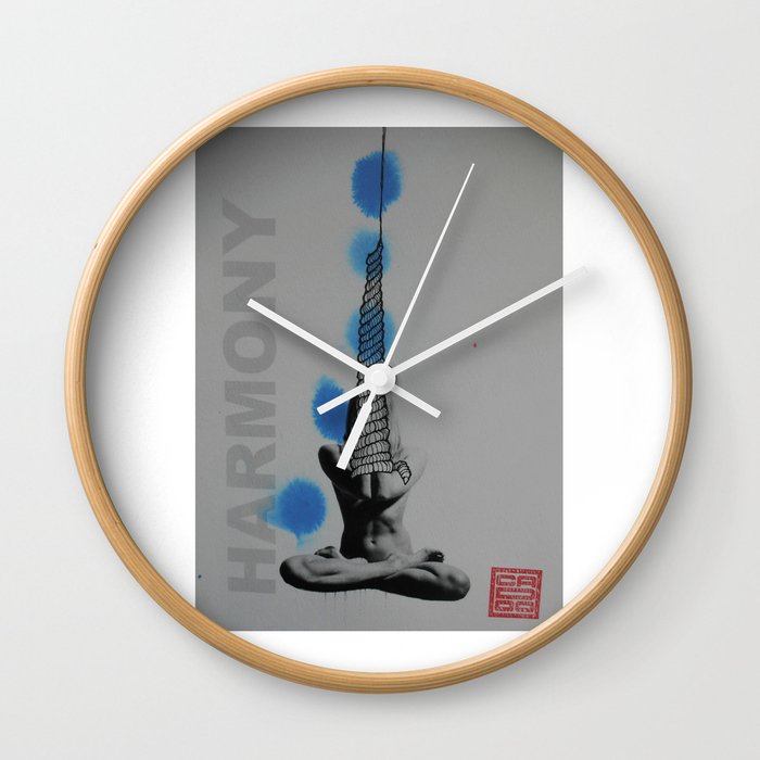 YOGA 18 Harmony Wall Clock