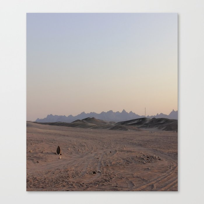  Desert Sunset Canvas Print