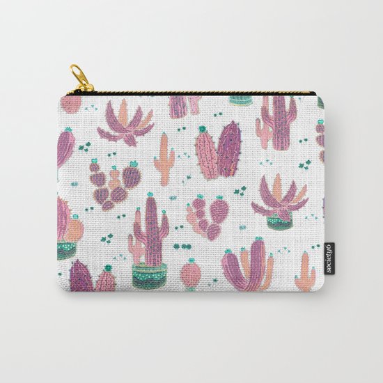 pinky cactus Carry-All Pouch