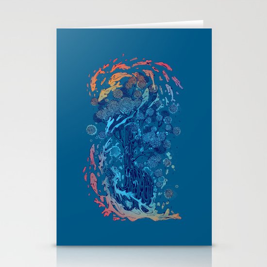 point of infinity Stationery Cards