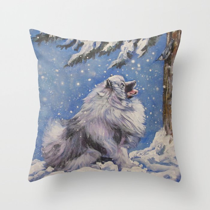 keeshond dog art from an original painting by l a shepard keeshond growth chart