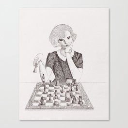 Chess Queen Canvas Print