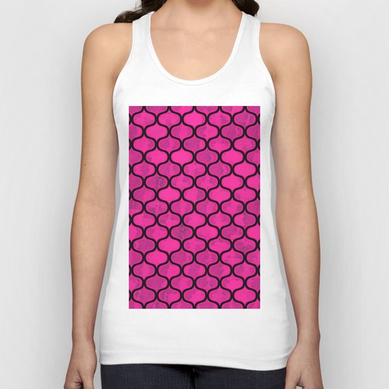 Watercolor Lovely Pattern VVIX Unisex Tank Top