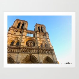 Notre Dame in the Sunlight Art Print