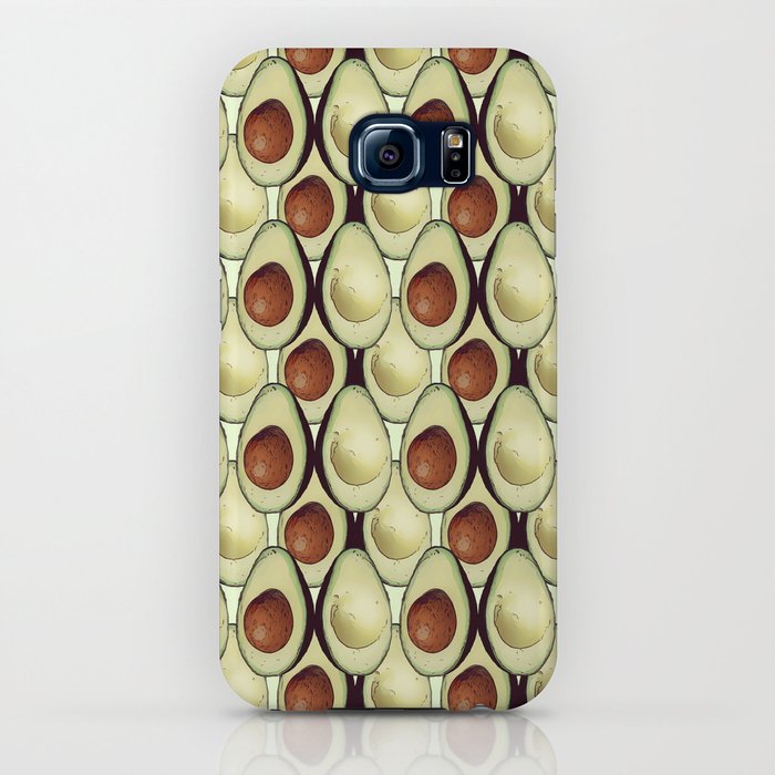 Avocado Pattern Vector Iphone Case By Patternssoup Society6