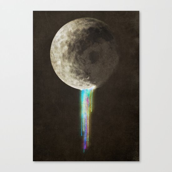 Color Bleed Canvas Print