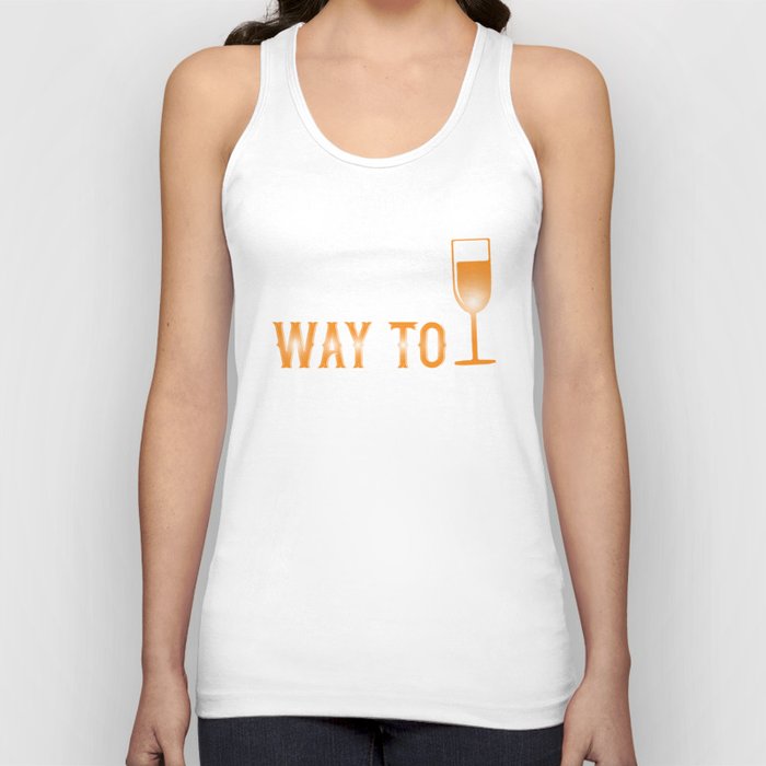 Which Way To The Wine Tank Top