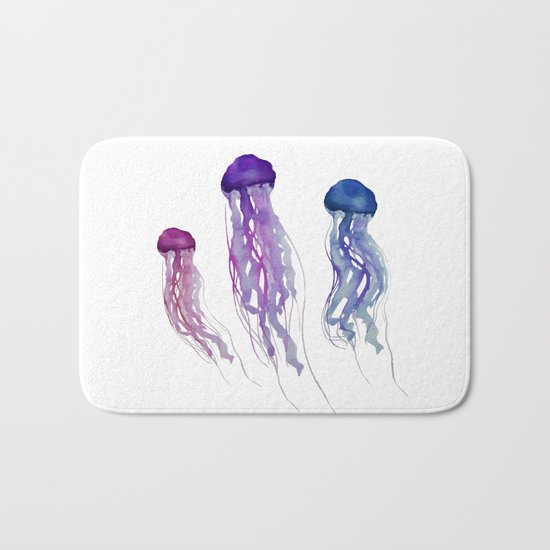 Jellyfish Bath Mat