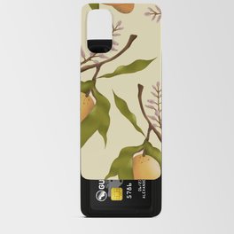 Botany Art Pattern - Mango Android Card Case