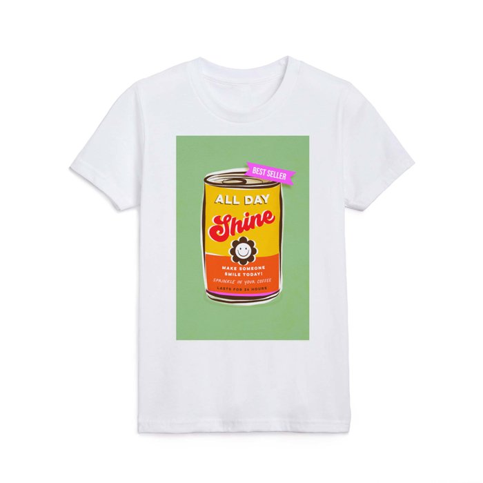 All day SHINE - Motivational CAN DO collection Kids T Shirt