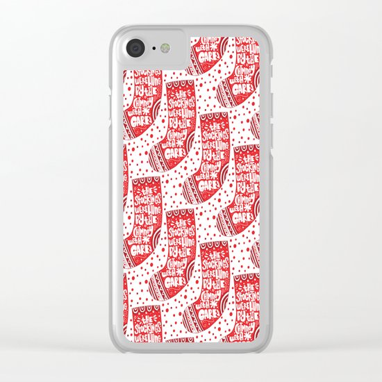 THE WORST CHRISTMAS EVER Clear iPhone Case