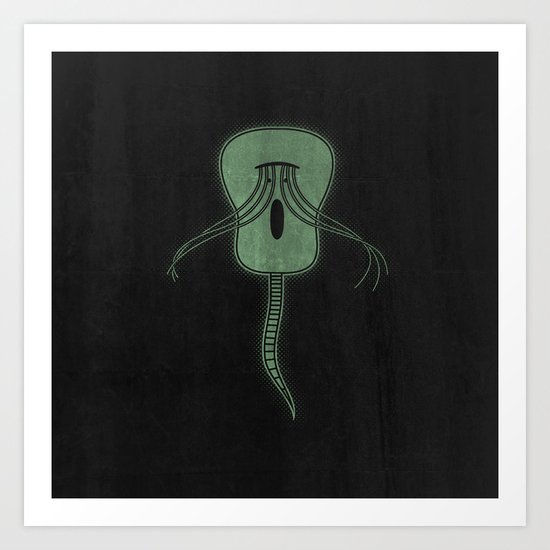 Acoustic Apparition Art Print