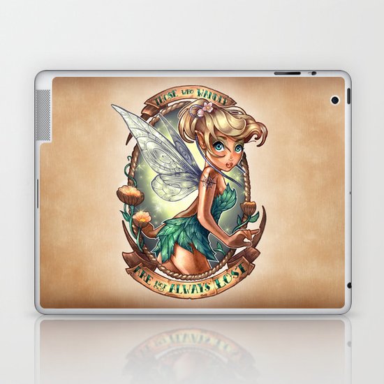 Those Who Wander Are Not Always Lost Laptop & iPad Skin