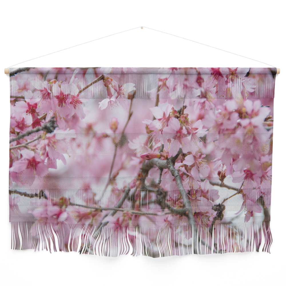 Cherry Blossom-1 Wall Hanging by jlwphotography