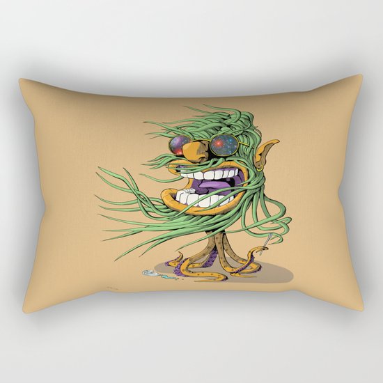 Hey Mr. Spaceman! Rectangular Pillow