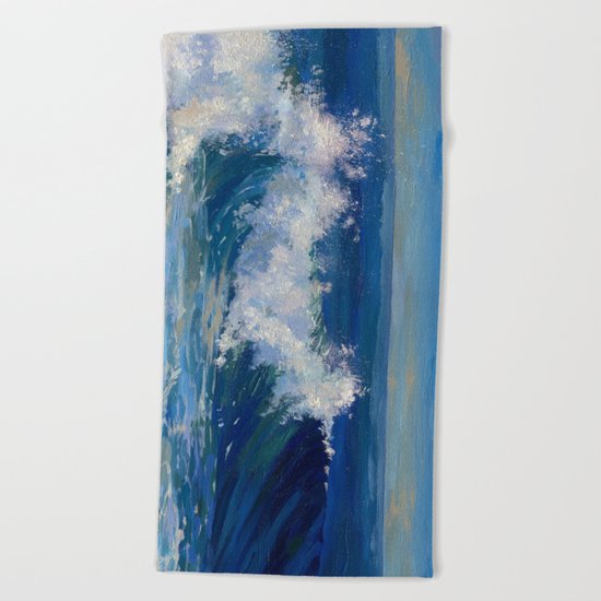 "Red sea" Beach Towel