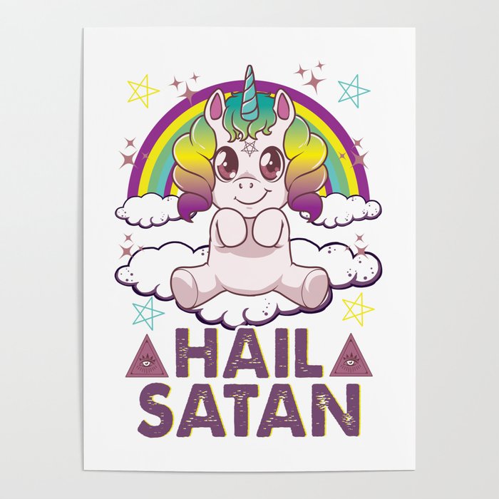 Hail satan unicorn 2025