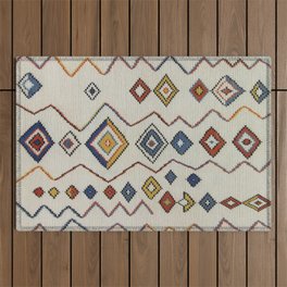 Traditional Moroccan Berber Rug Style A2 Outdoor Rug