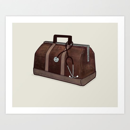 LOST Luggage / Jack Art Print