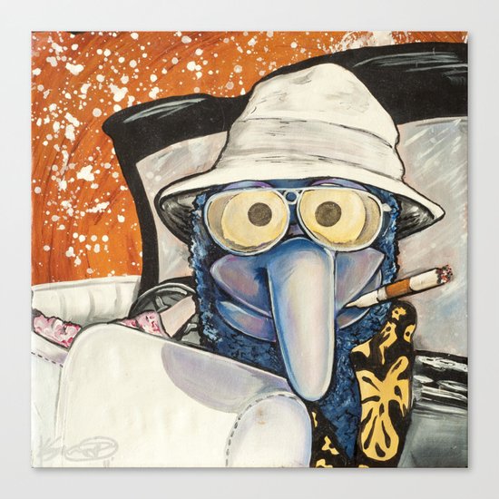 Fear & Loathing Gonzo Canvas Print