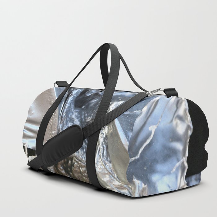 plastic duffle bag