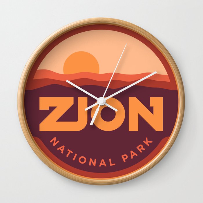 Zion National Park Wall Clock