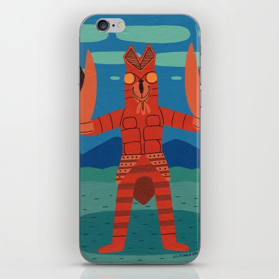Alien Baltan iPhone & iPod Skin