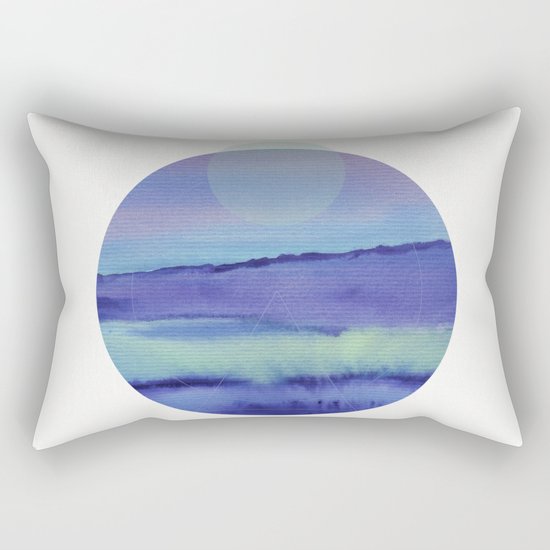 Watercolor S. 03 Rectangular Pillow