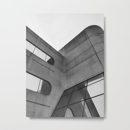 Modern Architecture v.2 Metal Print | Geometric, Longisland, Contemporary, Black And White, Modernarchitecture, Jericho, Photo, Angular, Bw, Hdr 