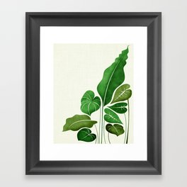 Cacophony Plant Illustration Framed Art Print
