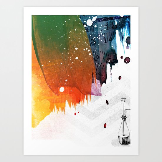 splat Art Print