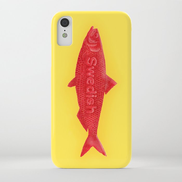 Swedish Fish iPhone Case by Chase Kunz