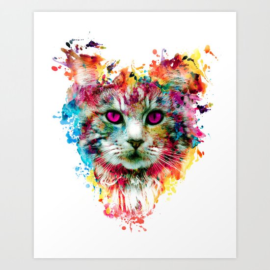 Cat II Art Print