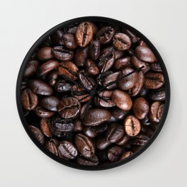 Coffee Beans Wall Clock