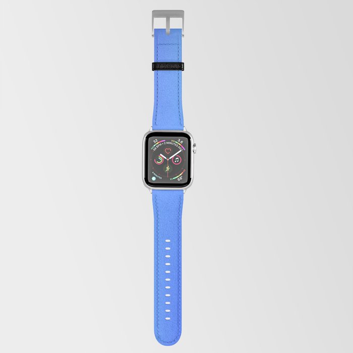 16 Blue Gradient 220506 Aura Ombre Valourine Digital Minimalist Art Apple Watch Band