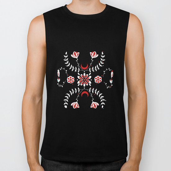 Botanic Esmerald Biker Tank