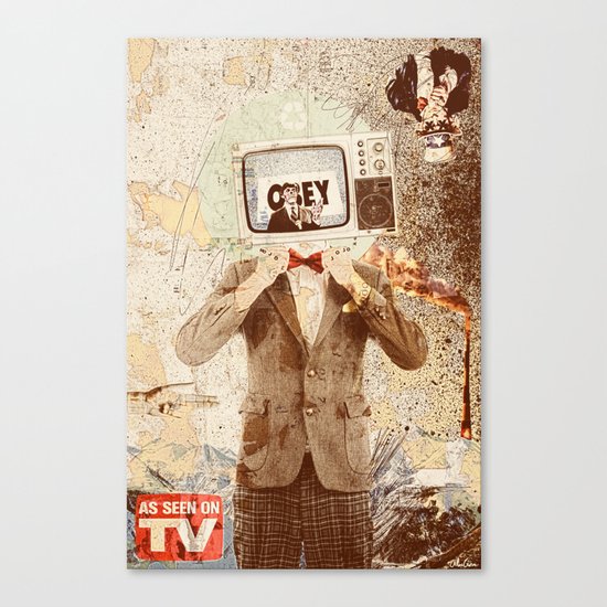 As Seen On TV Canvas Print