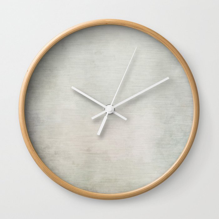 Abstract beige grey scrapbook Wall Clock