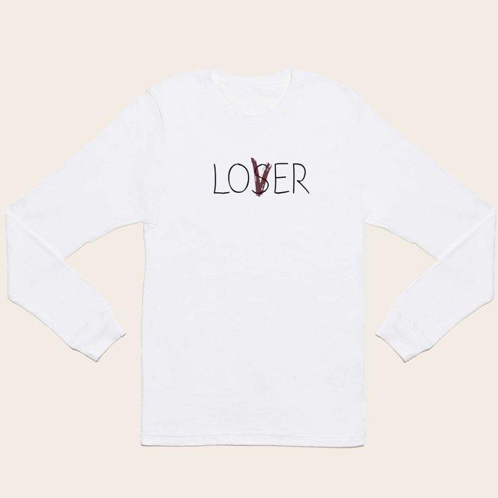 Loser Lover Long Sleeve T Shirt by Hoopoe Supply Co Society6