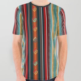 Serape (Aztec Inspired) All Over Graphic Tee