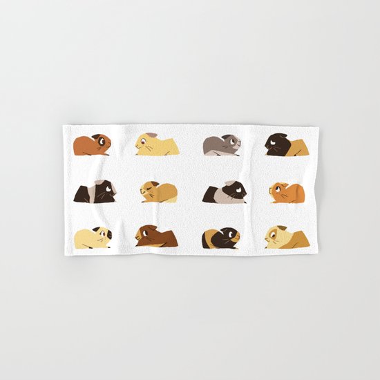 Guinea pigs Hand & Bath Towel