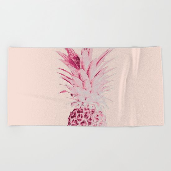 pineapple (everyday 3/365) Beach Towel