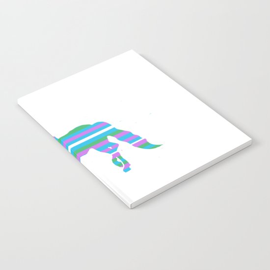 Horse Stripes Notebook