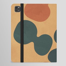 Nordic Earth Tones - Abstract Shapes 6 iPad Folio Case