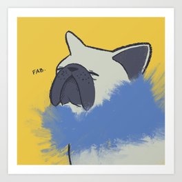Fabu Dogu Art Print