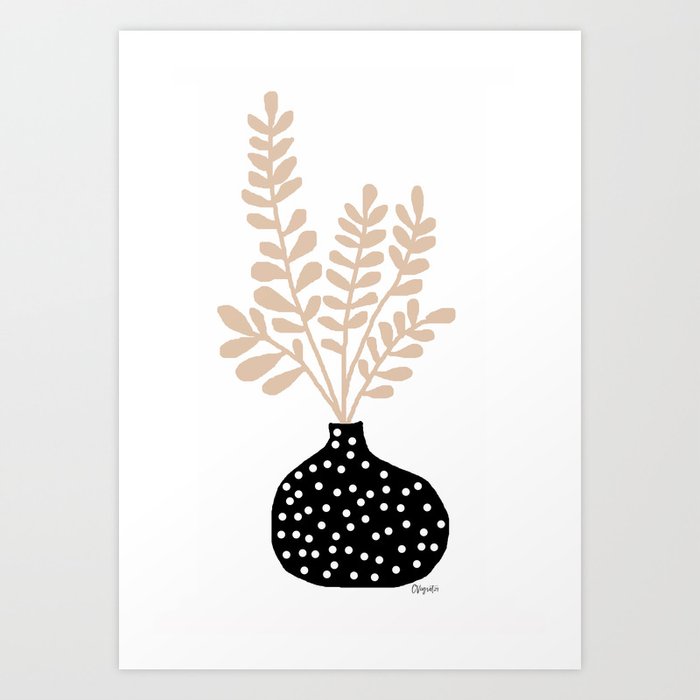 Minimalism Plant I Art Print
