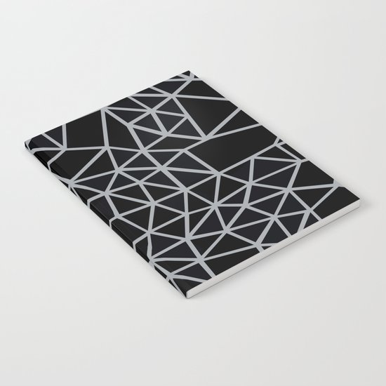 Segment Grey and Black Notebook